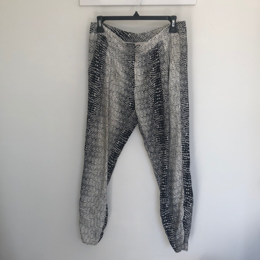 Parker Silk Animal Print Pants